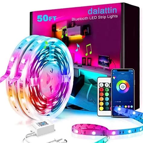 Ft Led Lights Bluetooth Dalattin Led Lights For Bedroom With App