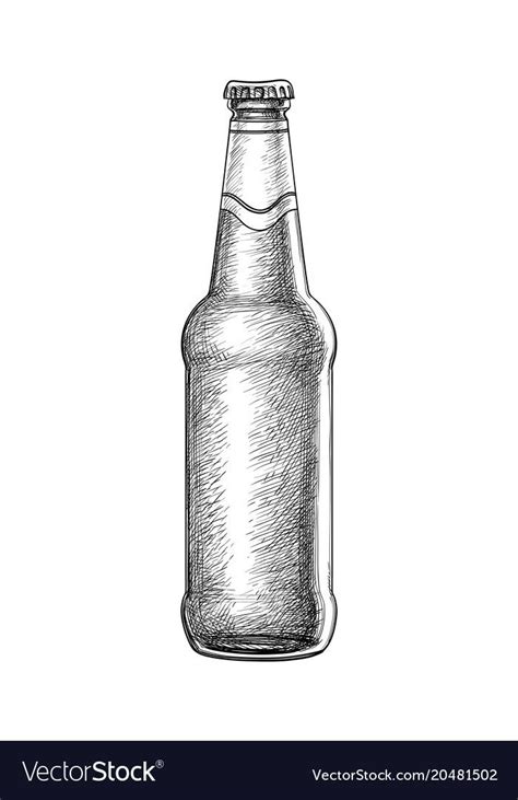 How To Draw A Beer Bottle