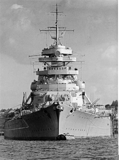 The Most Famous Ship Of The Kriegsmarine Battleship Bismarck In Kiel