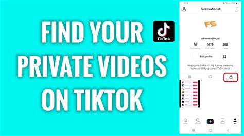 How To Find Your Private Videos On Tiktok Youtube