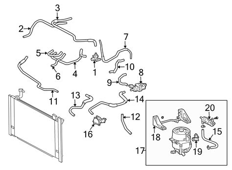 Toyota Passenger Hose Water By Drive Motor Toyota