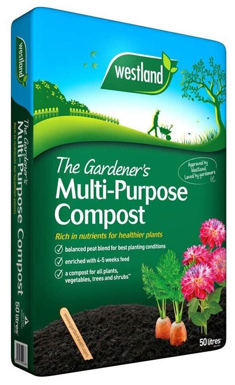 Gardeners Multi Purpose Compost Garden All Plant Hanging Basket L L