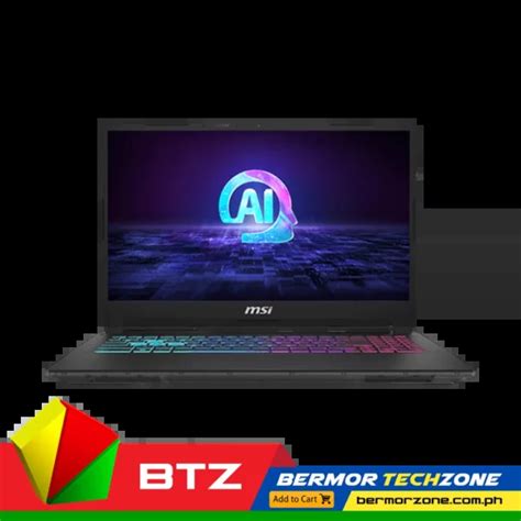 Msi Cyborg 15 Ai A1vfk 028ph Intel Core Ultra 7 155h Ddr5 16gb 512gb Nvme Pcie Ssd Gen4x4 W