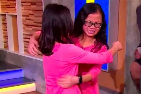 Watch The Incredible Moment Twin Sisters Separated At Birth Reunite On