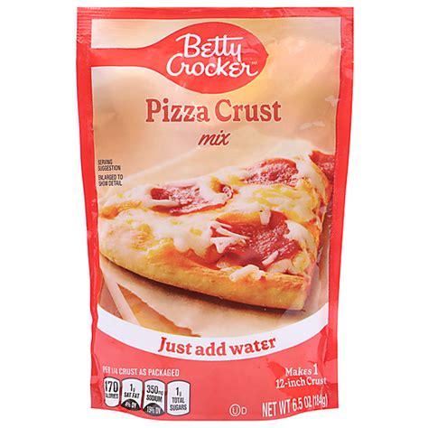 Betty Crocker Pizza Crust Mix 65 Oz Pizza Kits Quality Foods