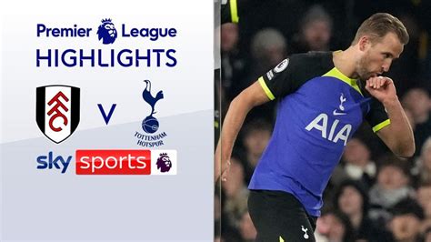 Fulham 0-1 Tottenham | Premier League highlights | Video | Watch TV ...