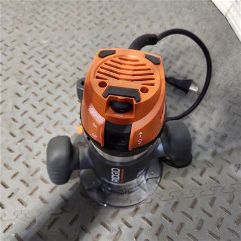 Houston Location As Is Ridgid 11 Amp 2 Hp 12 In Corded Fixed Base