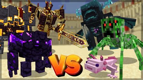 Minecraft Cataclysm Vs Novos Mutantes Batalha De Mobs Youtube