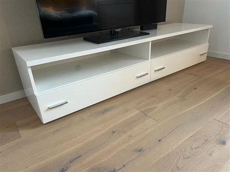 TV Möbel Weiss Hochglanz Sideboard Acheter sur Ricardo