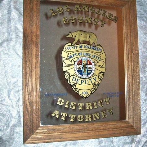 District Attorney Badge - Etsy