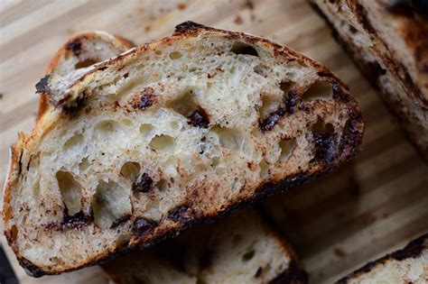 Chocolate Chip Sourdough Bread Mini Loaf Katie Gets Creative