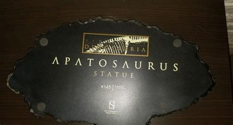 Sideshow Dinosauria Apatosaurus Maquette Polystone Statue