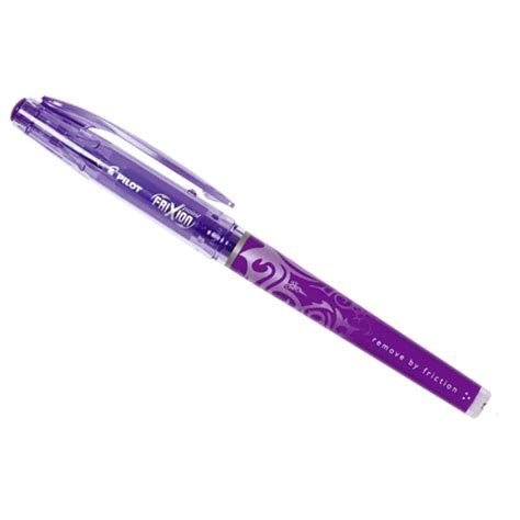 Stylo Frixion Roller Violet Effa Able Et R Inscriptible Fin