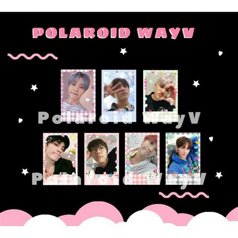 Jual Photocard Polaroid Deco NCT Dream 127 WayV EXO BTS TXT Stray