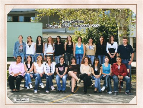 Photo De Classe Ta De Lyc E Professionnel Gambetta Copains D Avant