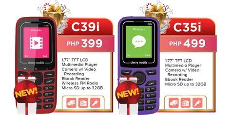 Cherry Mobile releases new feature phones - YugaTech | Philippines Tech News & Reviews