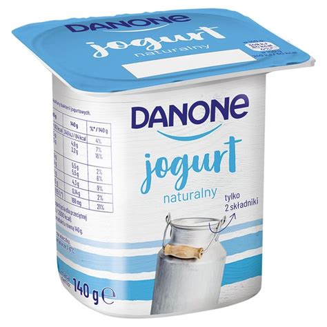 Danone Jogurt naturalny 140 g Zakupy online z dostawą do domu