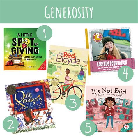 5 Books To Teach Kids About Generosity Beyond The Bank