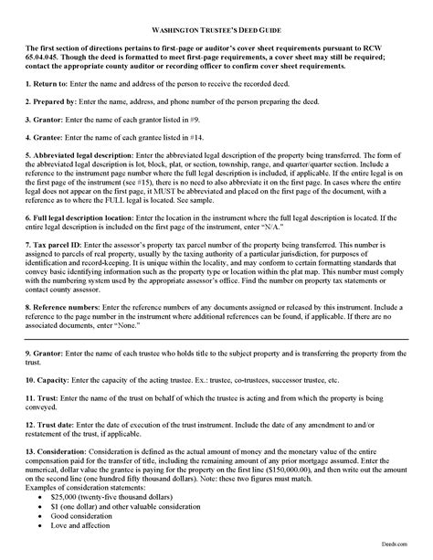 Property Deed King County Wa at Matilda Neil blog