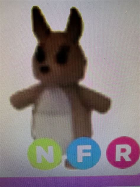 Roblox Adopt Me Neon Fly Ride NFR Kangaroo Legendary Pet