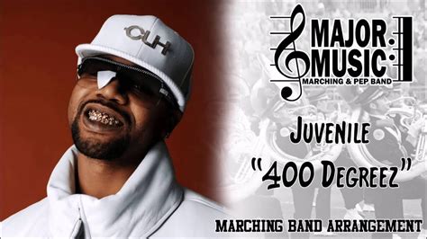 400 Degreez Juvenile Marching Pep Band Music Arrangement Youtube