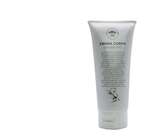 Crema Corpo Con Olio Evo Tenuta Sant Ilario