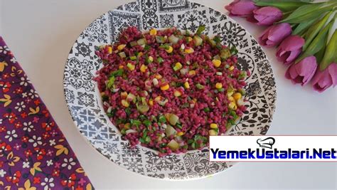 Şalgamlı Bulgur Salatası Nasıl Yapılır