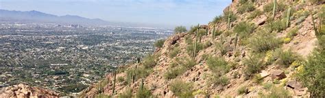 Camelback Mountain Via Echo Canyon And Cholla Trail Arizona