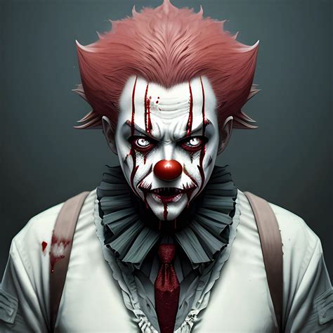 Evil Clown Face