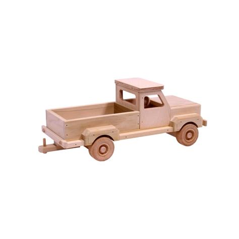 Wooden Pickup Truck