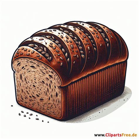 Roggenbrot Clipart Bilder Zum Thema Backwaren