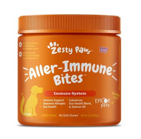 Treat Your Pet's Allergies with Zesty Paws Allergy Bites