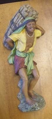 Vintage Bossons Chalkware Sherpa Lge Wall Statue Antique Price