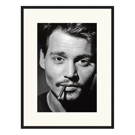 Tableau déco Johnny Depp Je commande home24