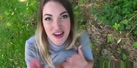 Eurobabe Shows Off Her Hot Ass And Screwed In The Woods Tnaflix