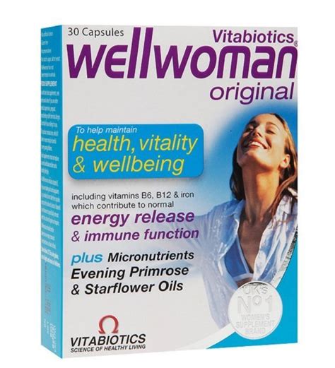 VITABIOTICS WELLWOMAN ZINC ORIGINAL 30 CAPSULES Santepara