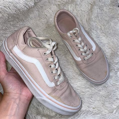 Light Pink Old Skool Vans Gem