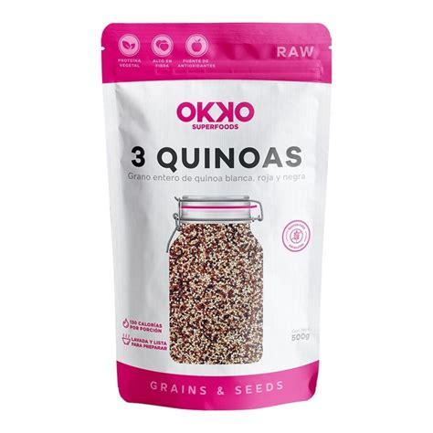 3 Quinoas Okko Granos 500 G Walmart