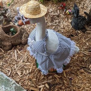 Goose Clothing Goose Bikini White With Black Polka Dot S Goose Outfit Geese Outfits Porch