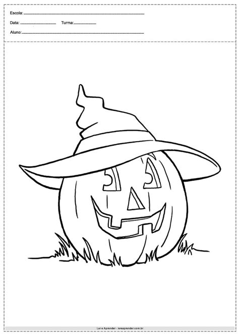 40 Desenhos De Halloween Para Colorir Para Imprimir Atividades