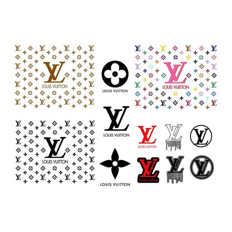 Louis Vuitton Svg Lv Bundle Brand Logo Svg Louis Vuitton Etsy In