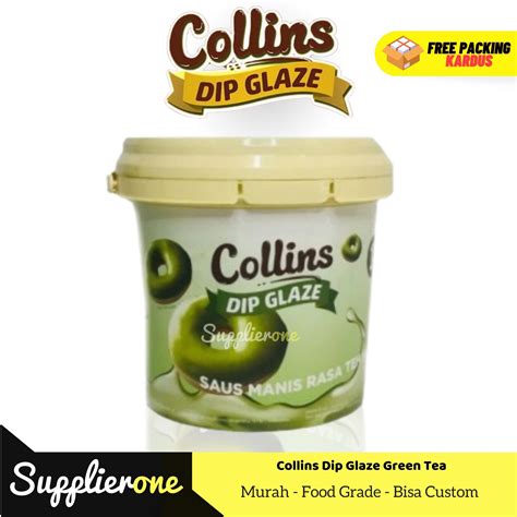 Collins Dip Glaze Kg Toping Donat Collins Selai Donat Collins