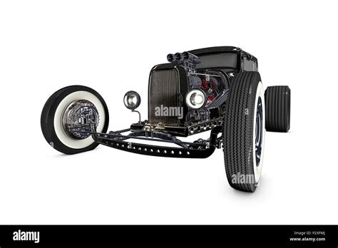 Hot Rod D Render Stock Photo Alamy