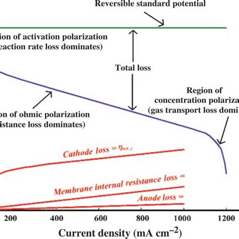 Polarization Curve Of PEMFC The Typical Polarization Curve Describes