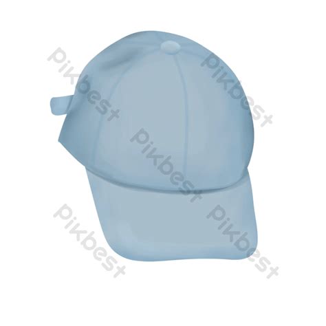 Drawing Hat Blue Cartoon Illustration PNG Images | PSD Free Download ...