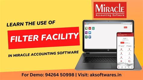 Learn About The Filter Feature Of Miracle Accounting Software Hindi