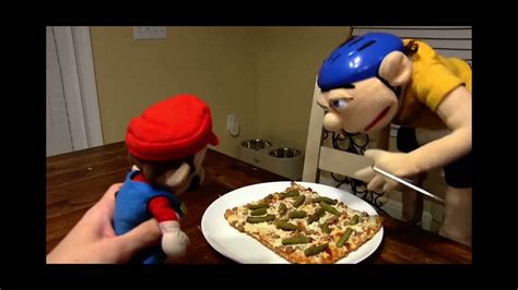 Jeffy Ruins Pizza Green Beans And He Puts Soda All Over It Youtube