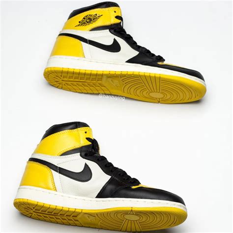 Venta Air Jordan Retro 1 Amarillas En Stock