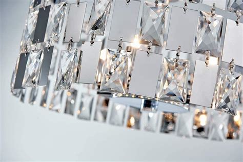 Saint Mossi Lights Modern K Crystal Raindrop Ceiling Light Fitting