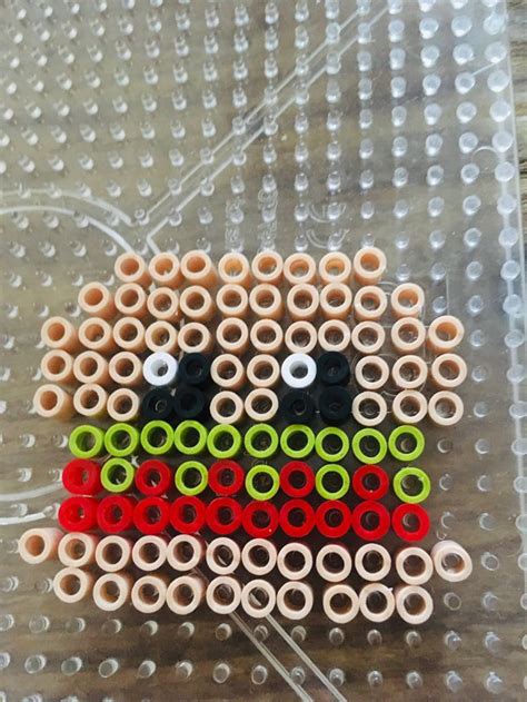 Strijk Kralen Hamburger Easy Perler Beads Ideas Fuse Bead Patterns